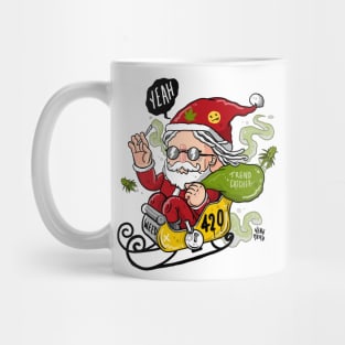 Santa Weed is Coming!! Mug